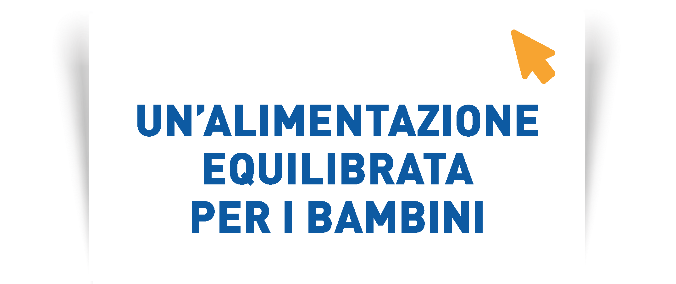 Alimentazione equilibrata per i bambini