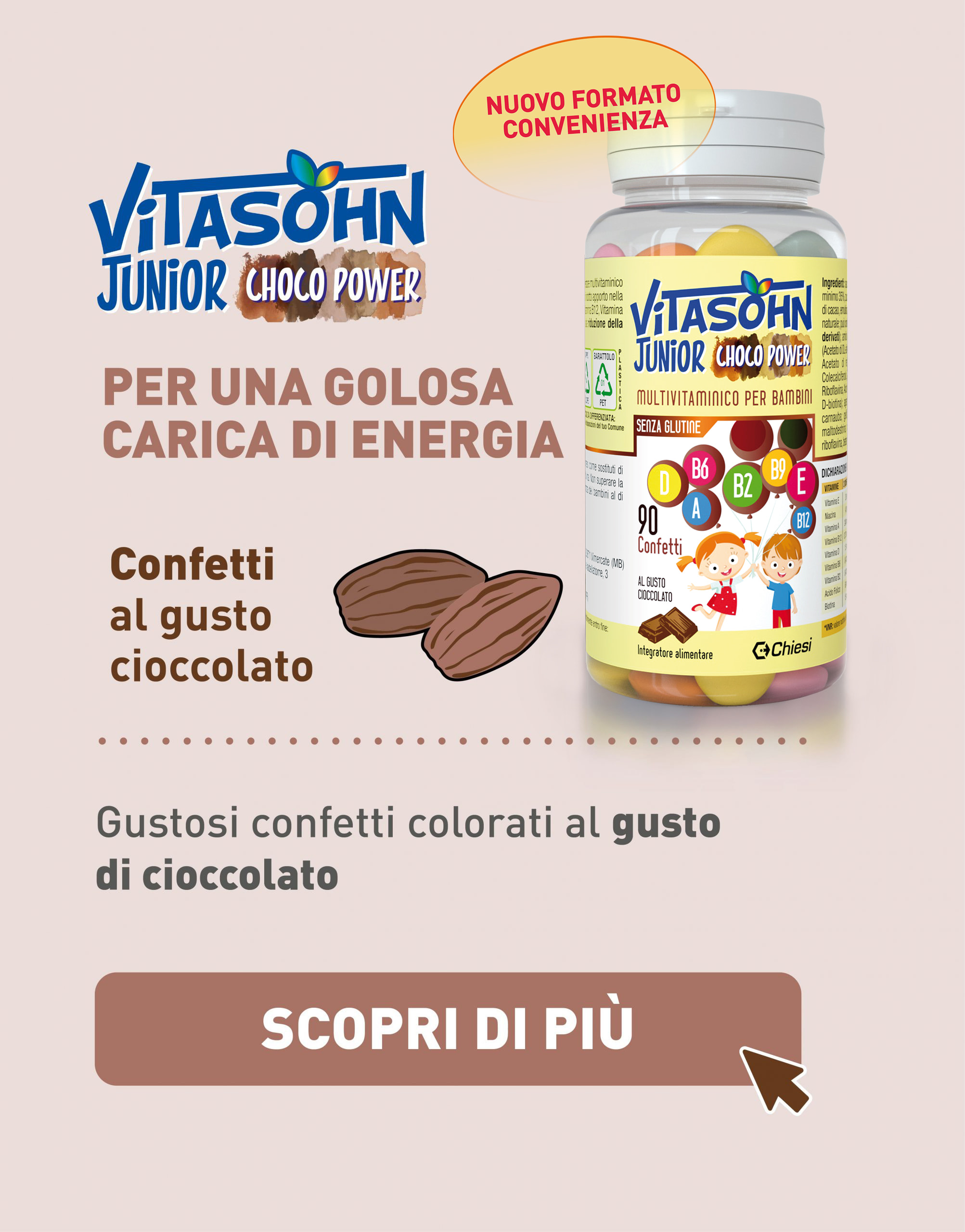 Vitasohn Junior Choco Power Home